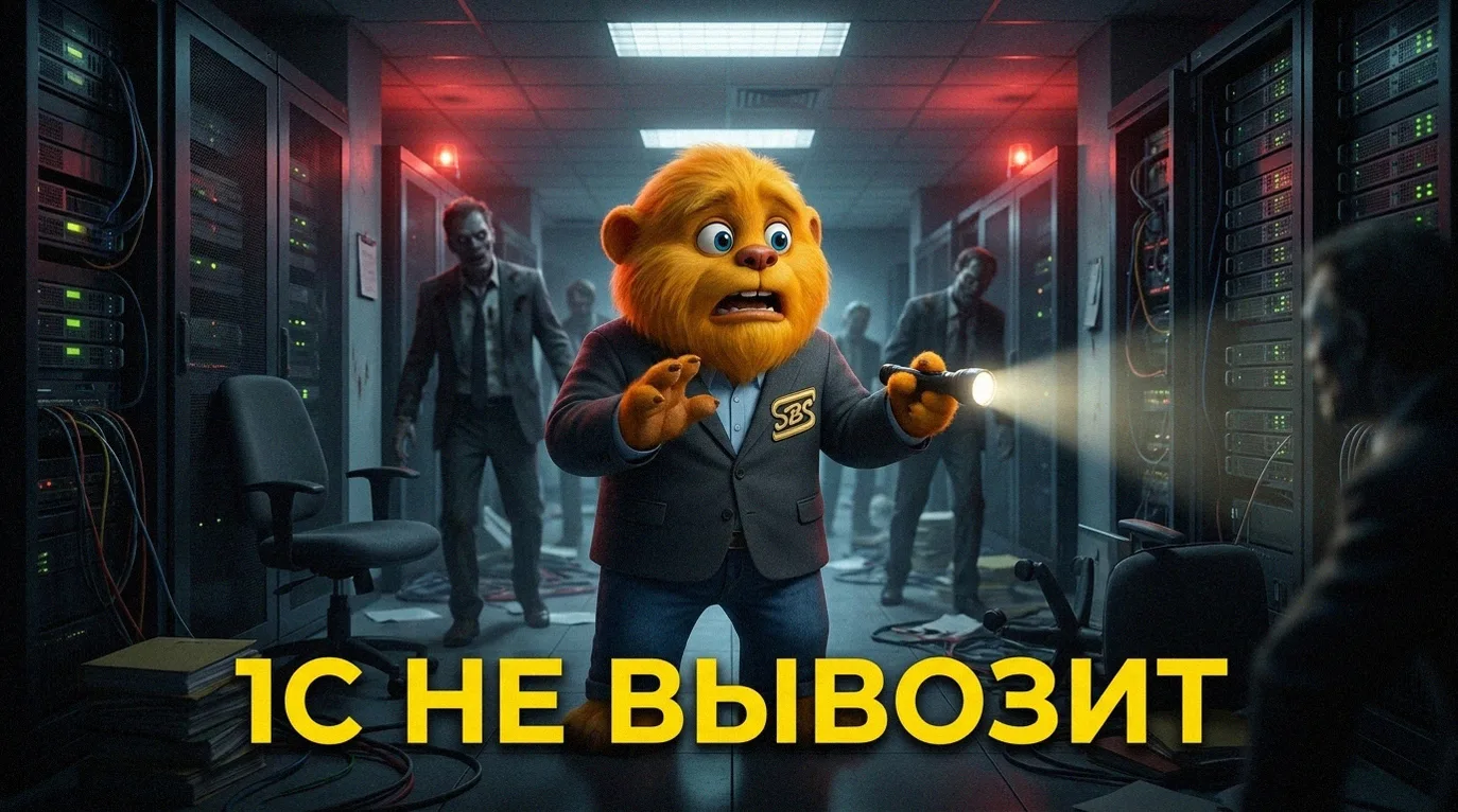 ⚡ «1С тормозит» — это диагноз не программы, а бизнеса