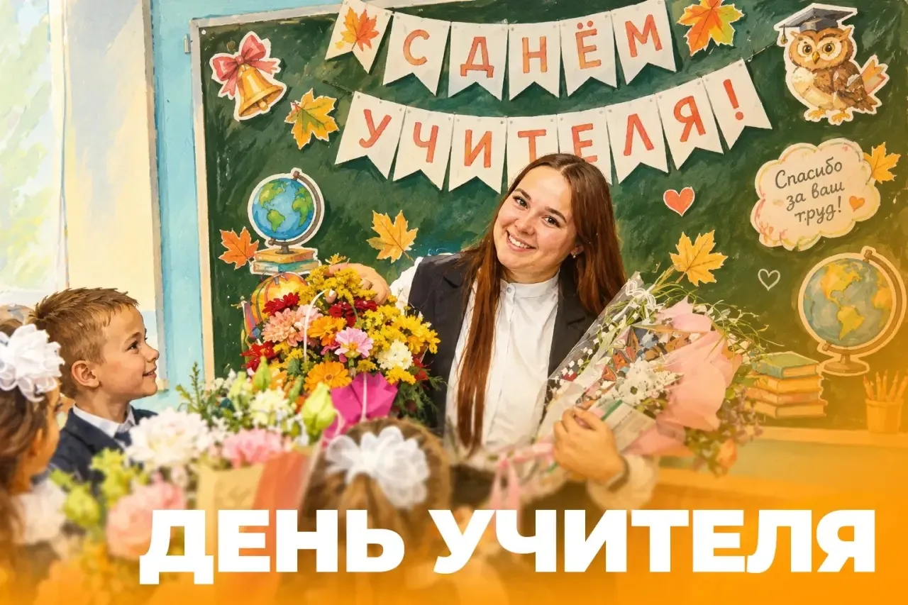 В преддверии Дня учителя редакция газеты «Рабочий» напоминает: поздравить своего любимо...