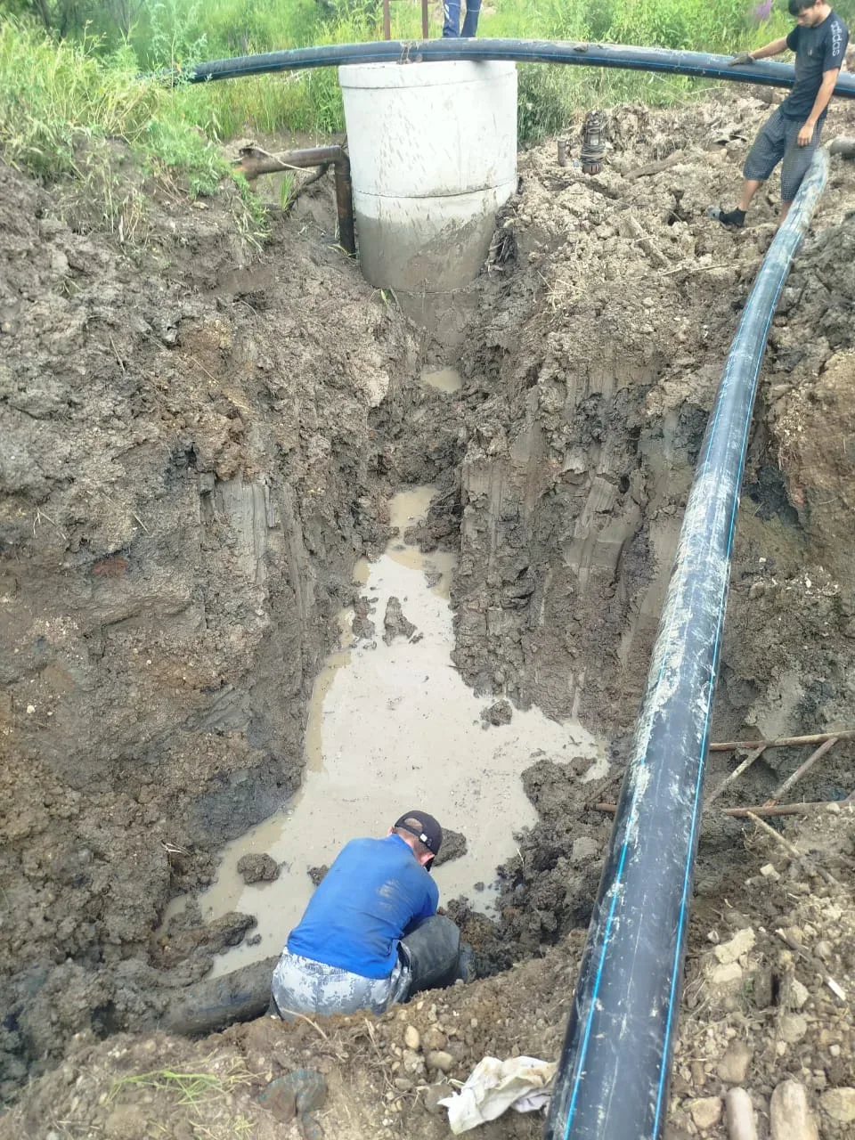 В рамках подготовки объектов водопроводного комплекса муниципального района в микрорайоне Менделеева