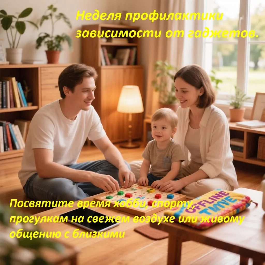 Неделя профилактики зависимости от гаджетовэ

 

Мы живем в эпоху, когда смартфон стал продолжением 