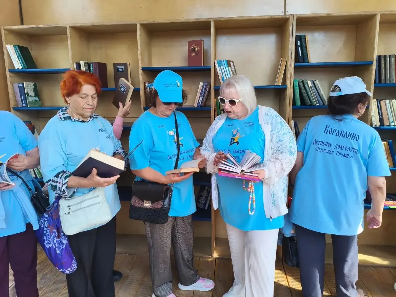 👨🏻‍🦳👵🏻Группа участников проекта «Активное долголетие – Здоровая Рязань» из Касимов...