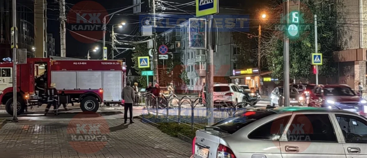 ⚡️Очередная авария на перекрестке Степана Разина - Тульская. Стоит пожарная машина и ск...