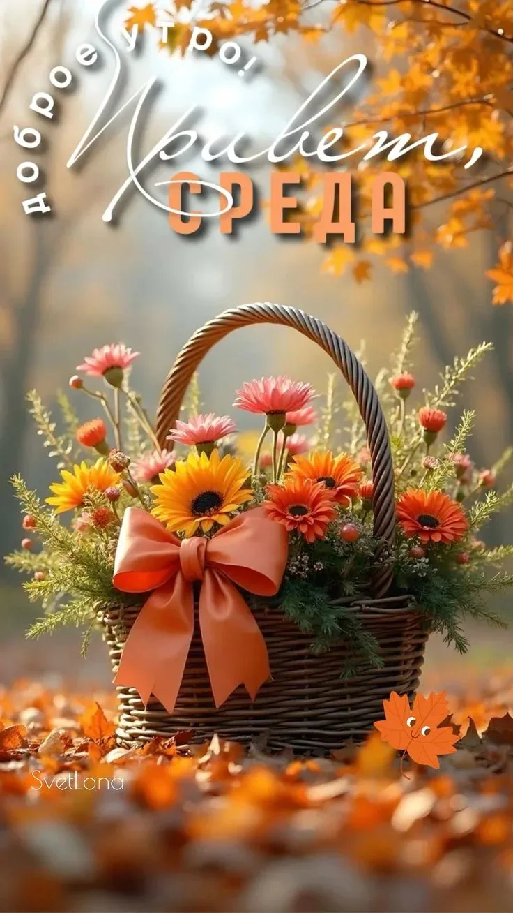 ☀️🍂 Доброго осеннего утра!