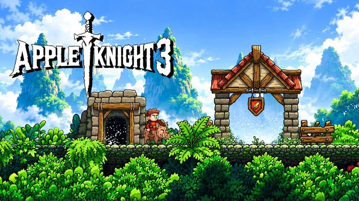 ✦ Apple Knight 3 — приключенческий экшен с быстрыми боями, разнообразным оружием и множ...