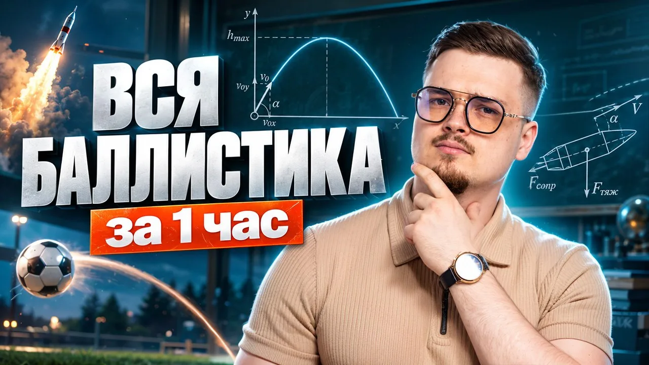ВСЁ ПРО БАЛЛИСТИКУ ВСЕГО ЗА ЧАС 🥇