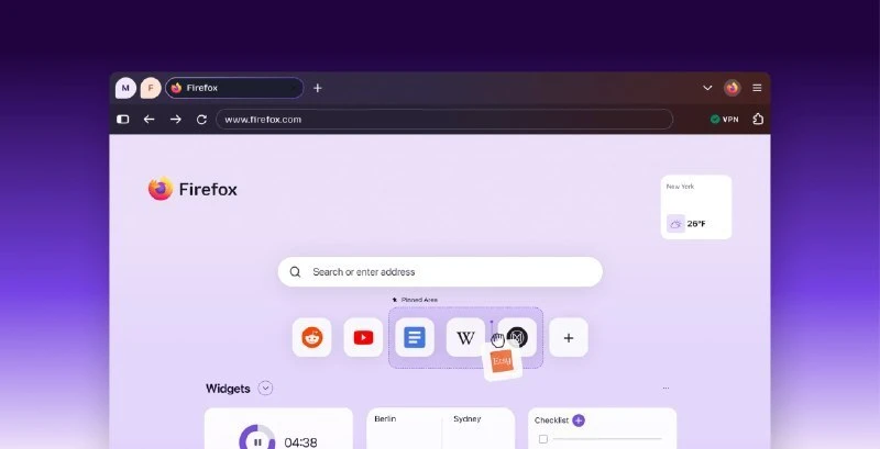 Mozilla обновила Firefox: новый дизайн