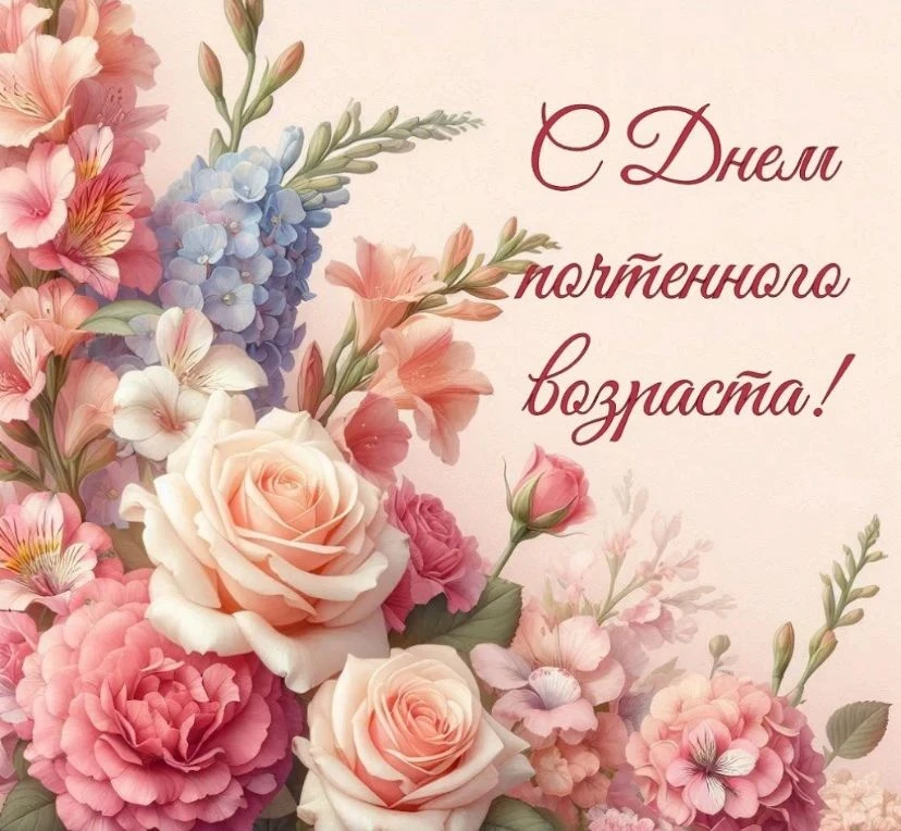 Поздравляем ветеранов профсоюзного движения отрасли культуры с Днем пожилого человека!