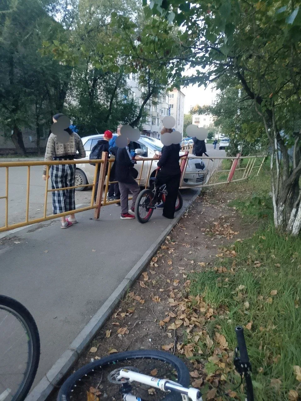 ДТП возле школы № 62 на улице Шимановской