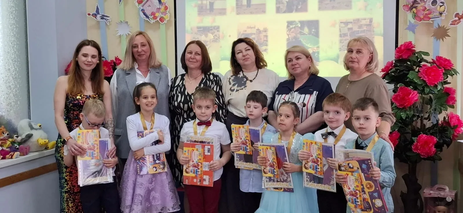 Сегодня в детском саду состоялся трогательный и яркий выпускной праздник для воспитанников подготови