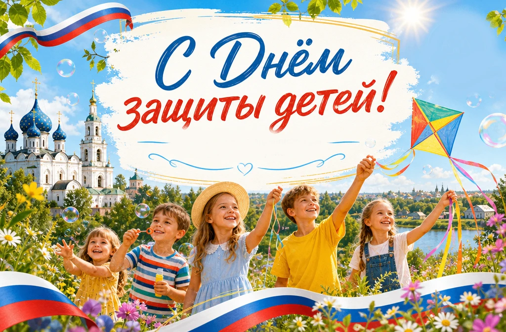 Дорогие ребята и уважаемые взрослые!
От всей души поздравляем вас с одним из самых светлых и добрых 