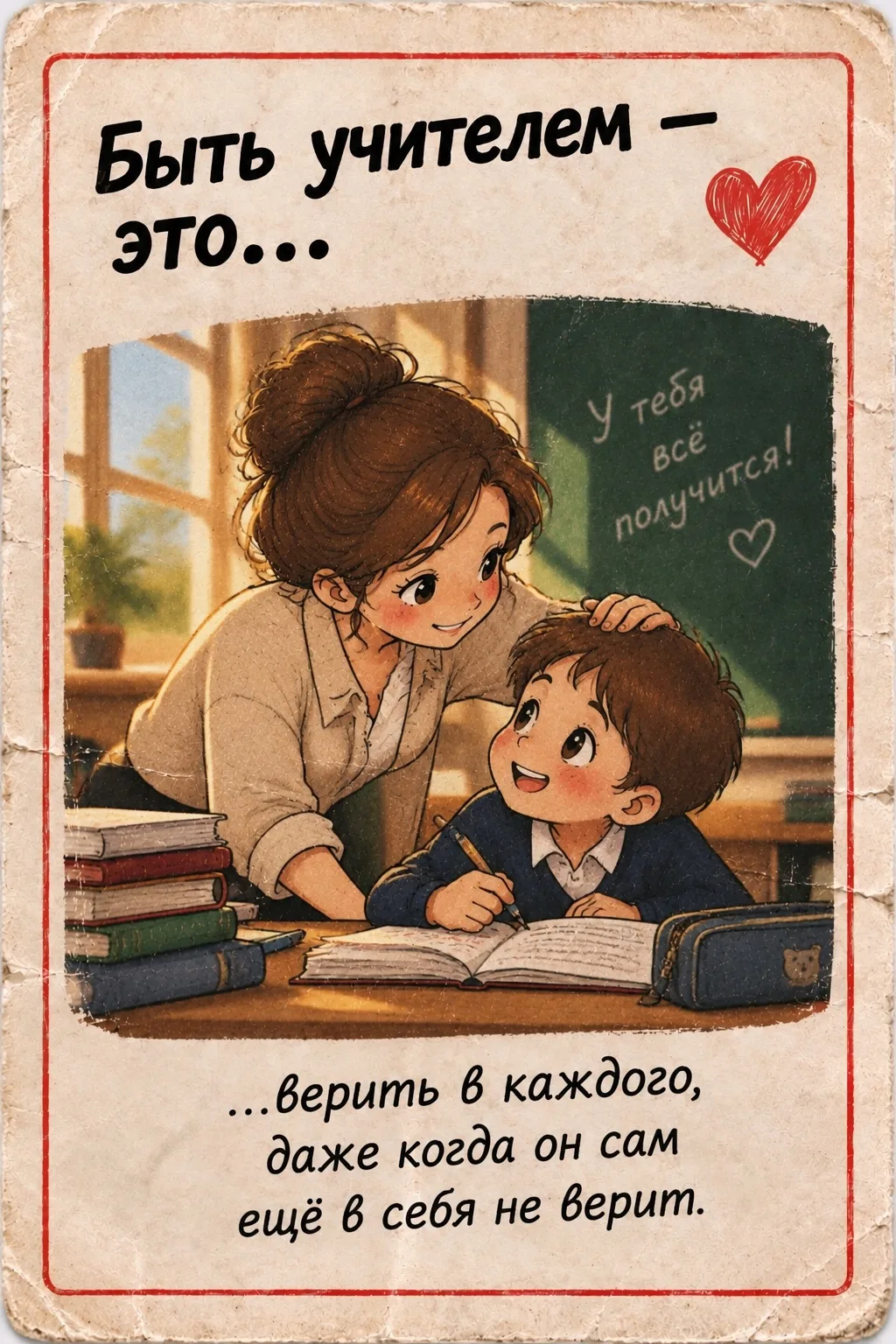 С Днём учителя!❤️🍎