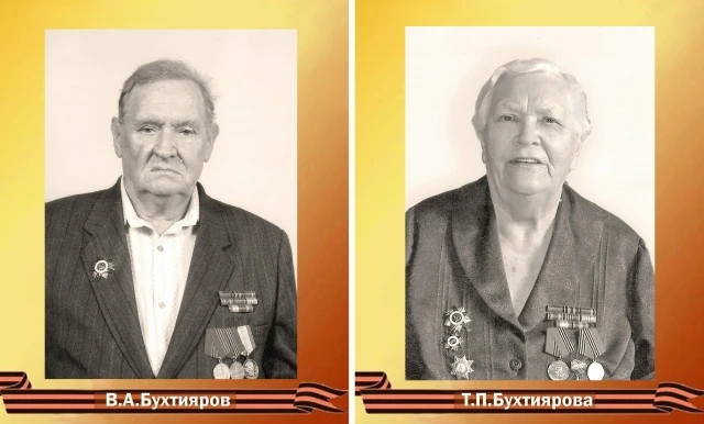 🇷🇺 «БЕССМЕРТНЫЙ ПОЛК»  Виктор Андреевич Бухтияров встретил войну на границе. Он служил наводчиком 45
