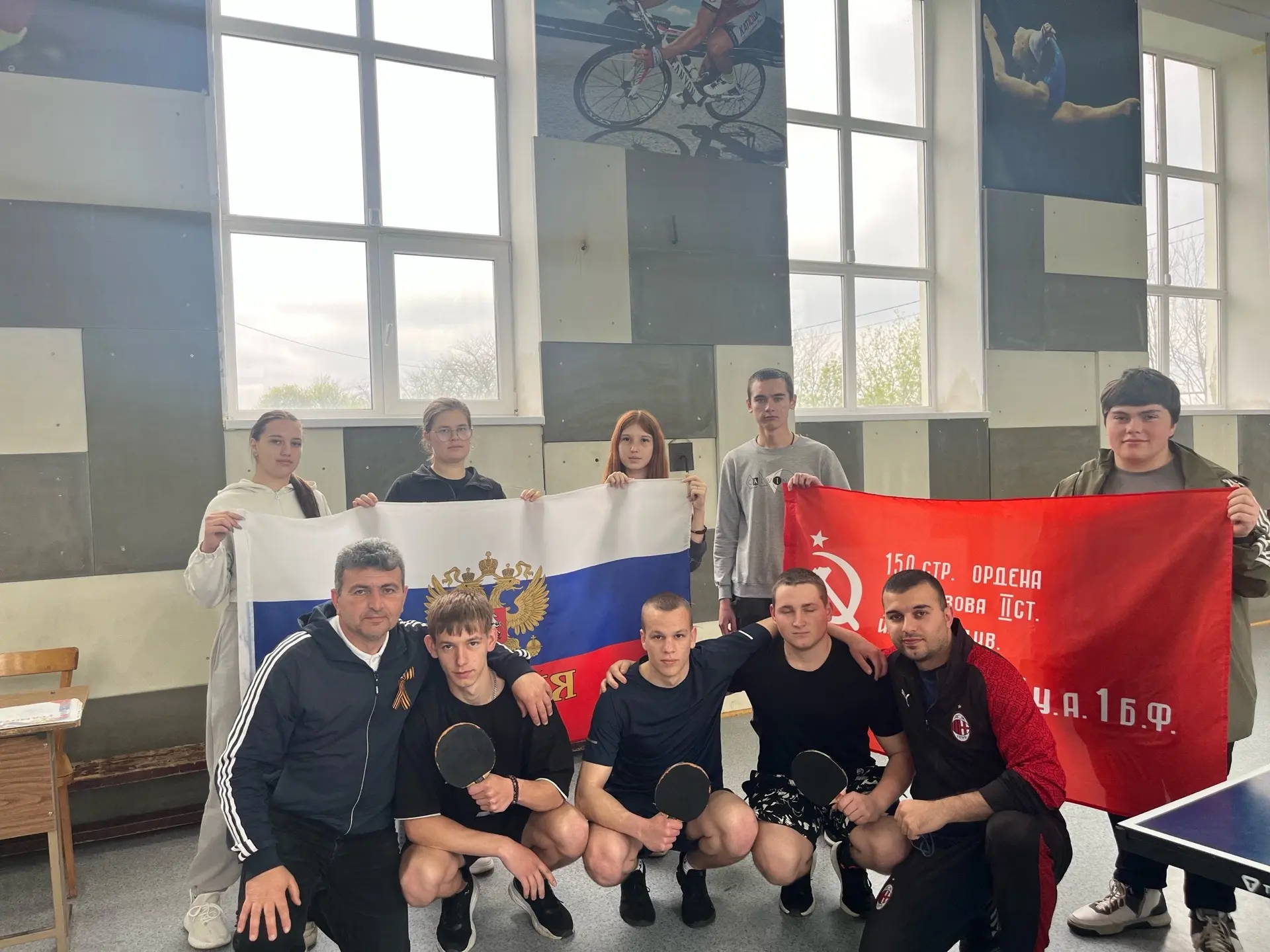 🏆 Турнир по настольному теннису, посвящённый Дню Победы! 🏓