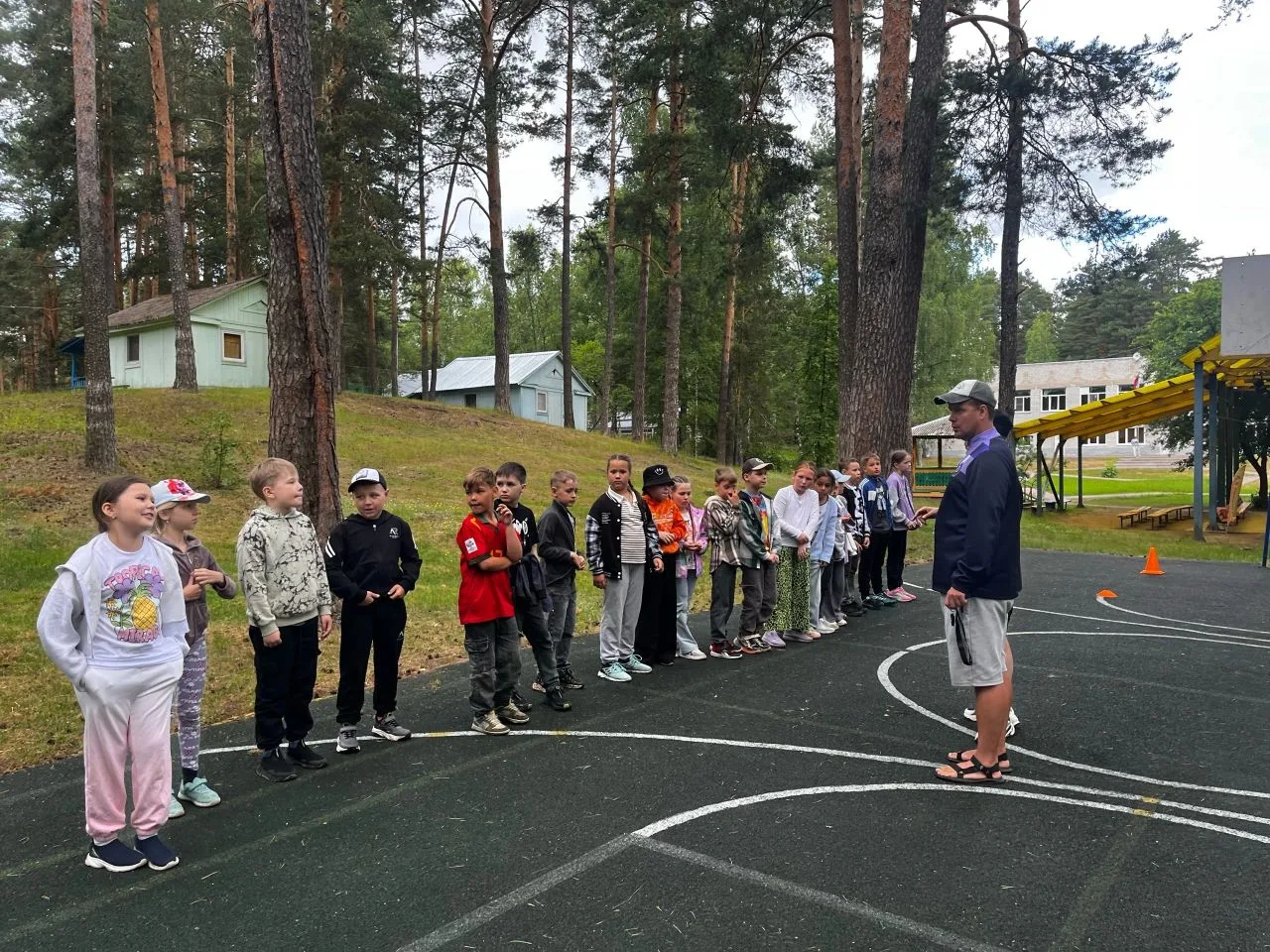 6 отряд на Спортивном часу⚽