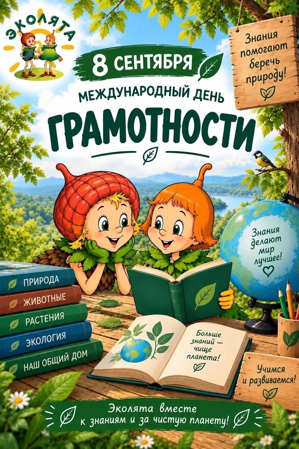 8 сентября — Международный день грамотности