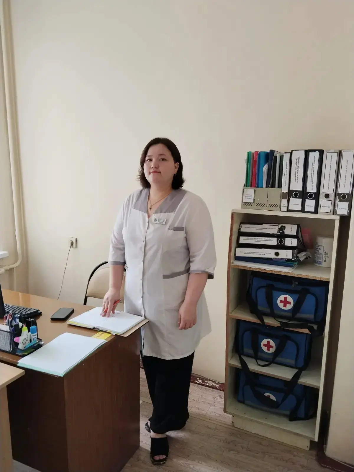 В отделении неотложной помощи поликлиники второго больничного комплекса пополнение. К р...