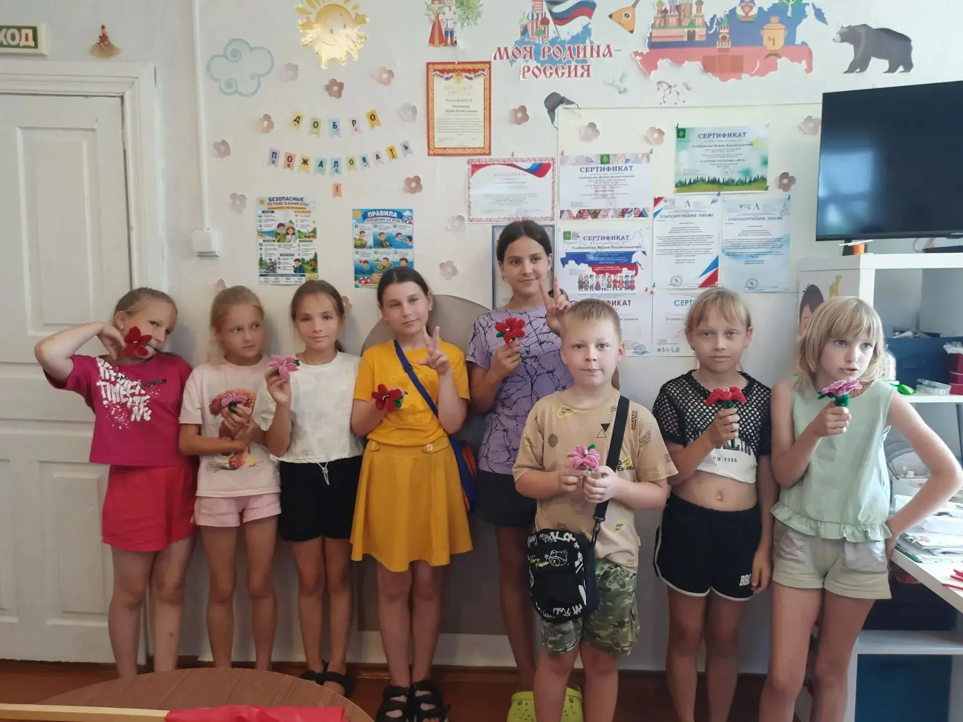 Первая неделя пришкольного лагеря подошла к концу! 🎆

Сегодня у нас получилась очень насыщенная пят