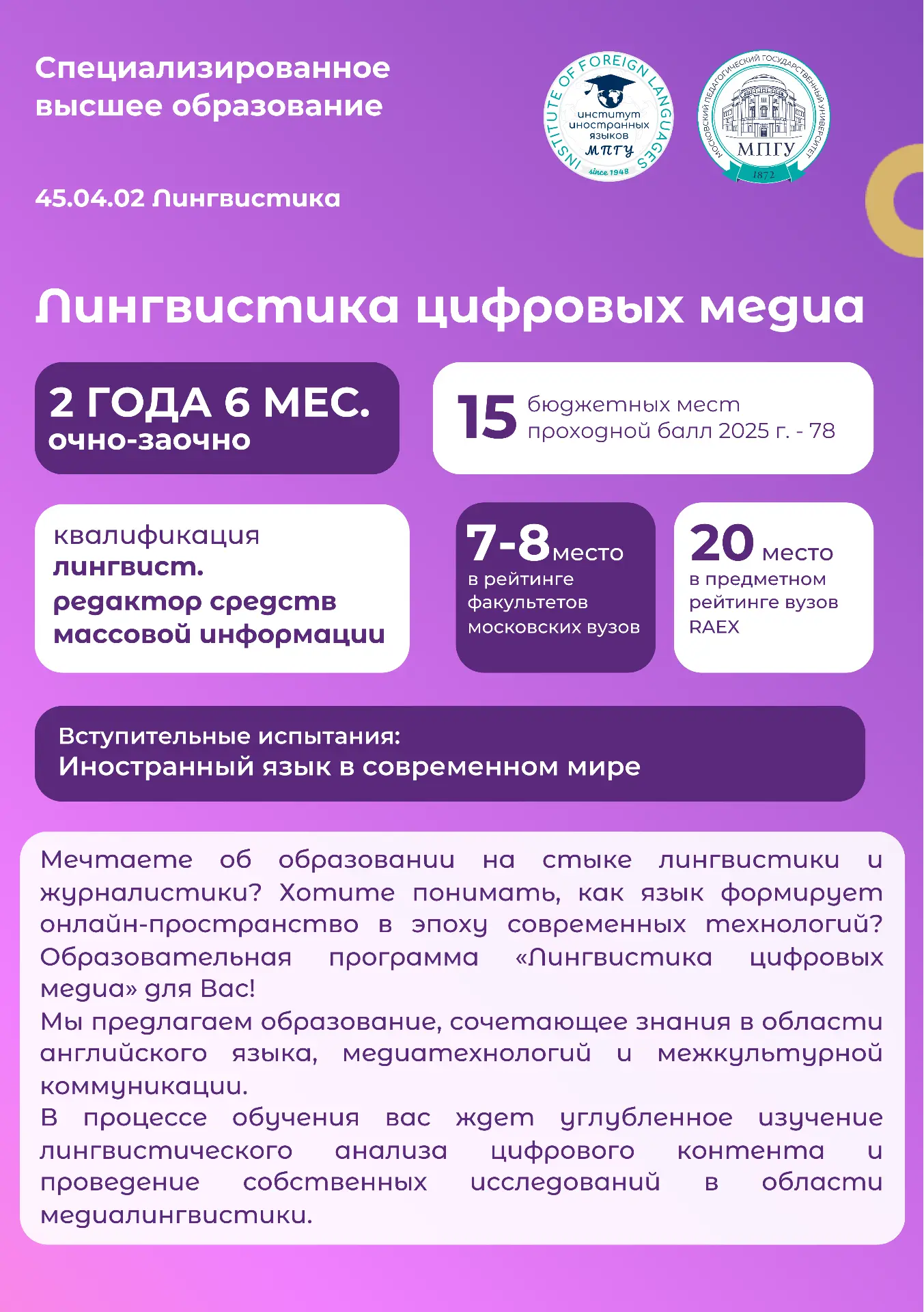 Медиа публикации