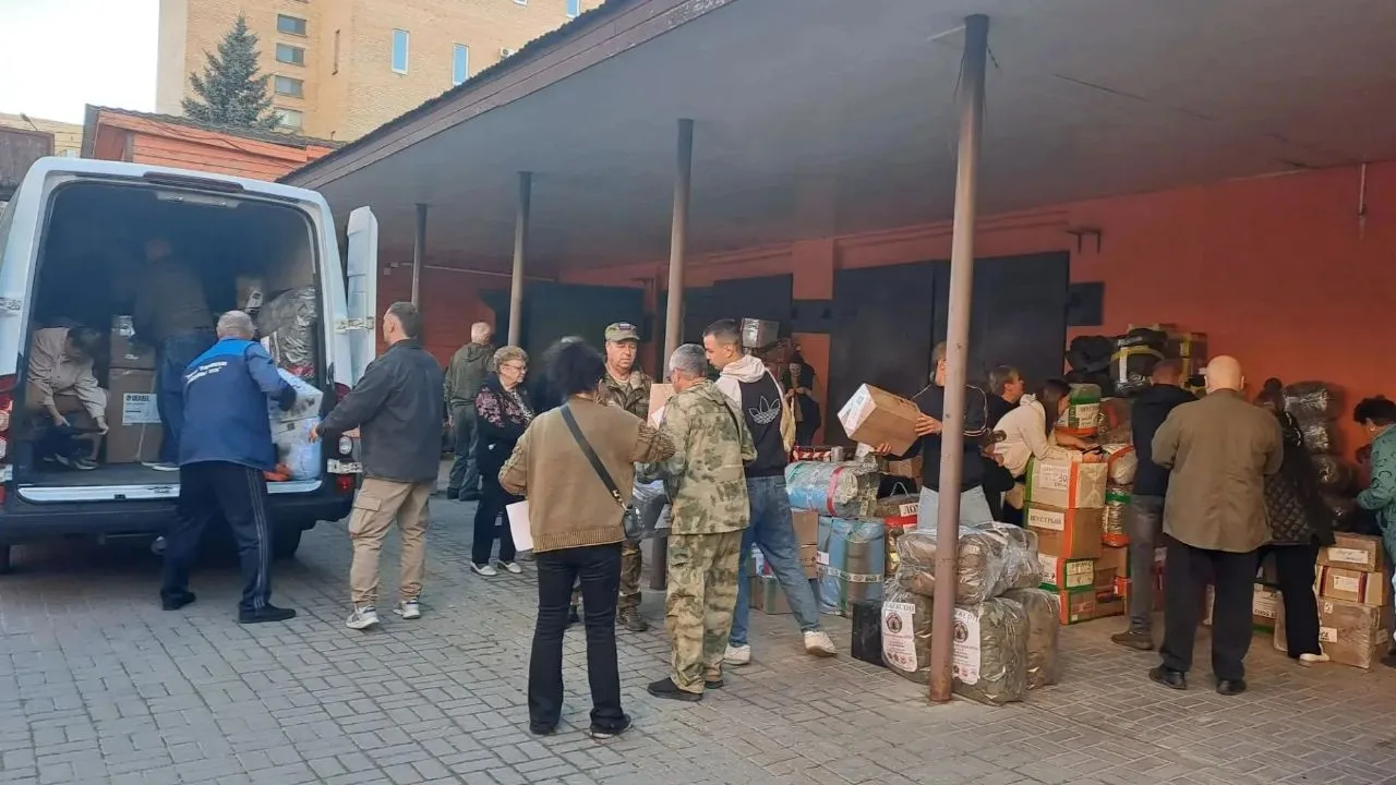В округе сформировали и отправили в зону проведения специальной военной операции 145-й ...