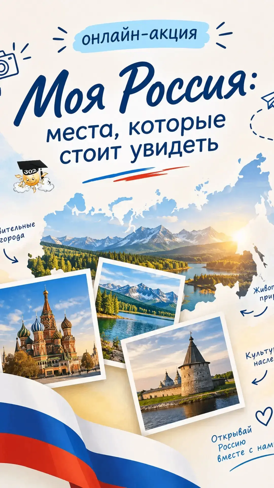 📸 Акция «Моя Россия: места, которые стоит увидеть»