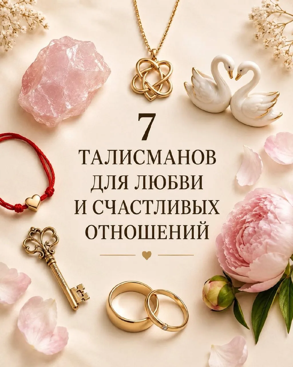 Талисманы любви и счастливых отношений 💗
