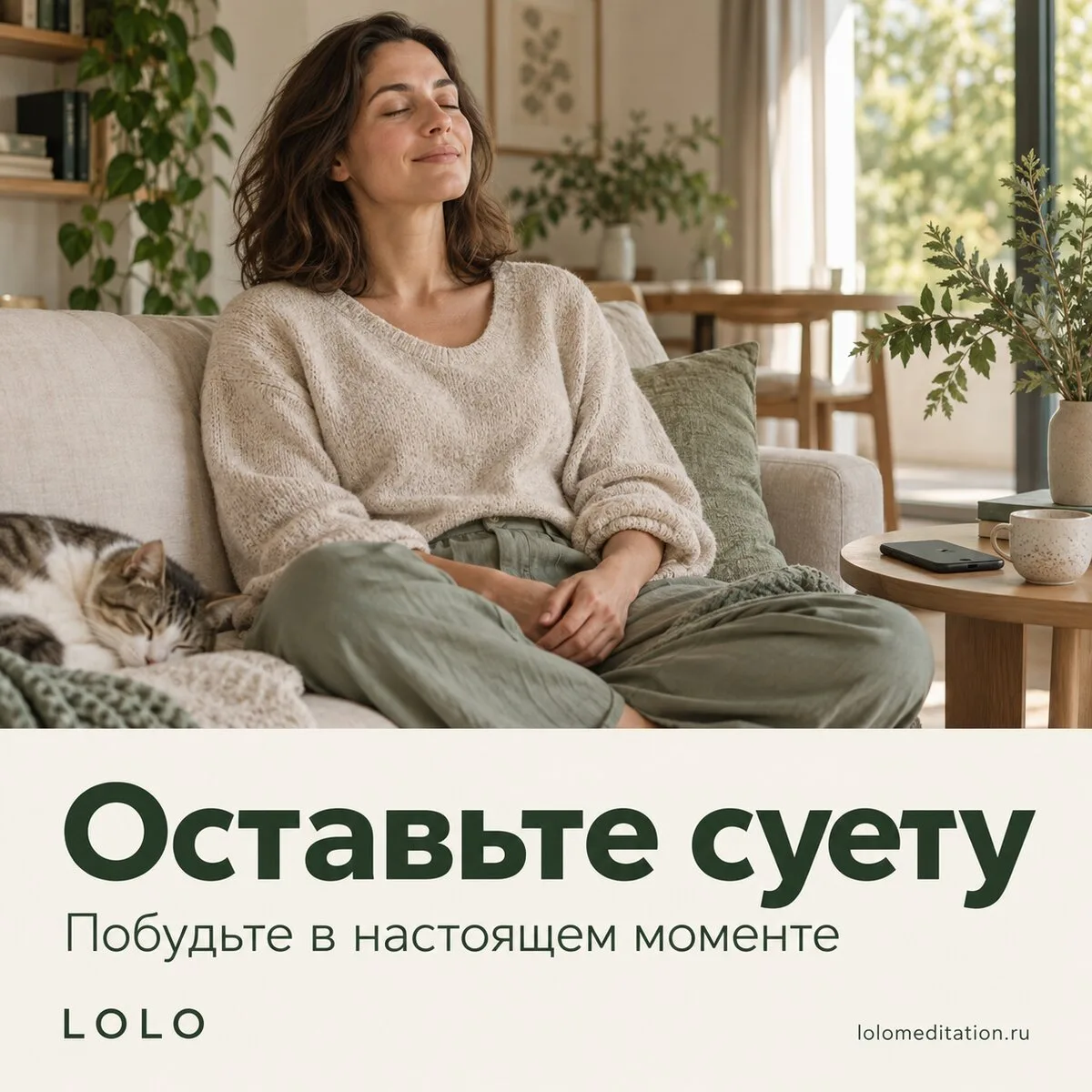 Медитации LOLO — время, которое вы дарите себе