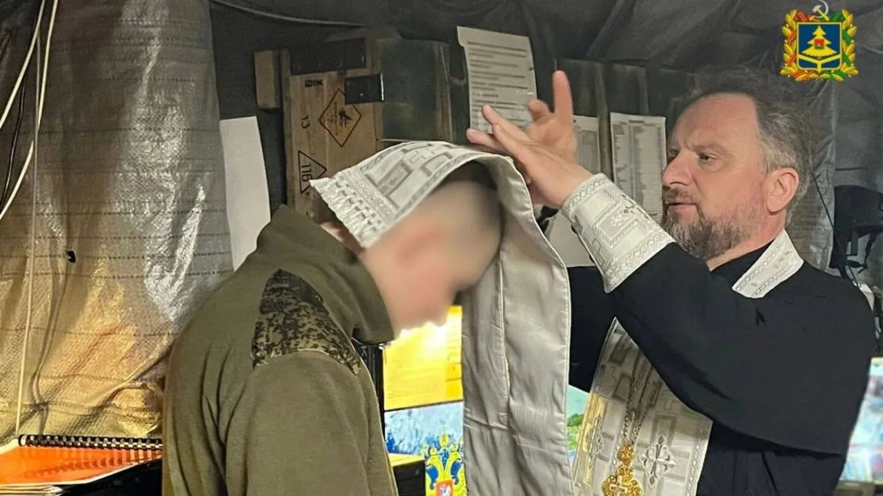 По благословению митрополита Александра иереи Иоанн Выхованец и Сергий Цыбин посетили приграничье, г