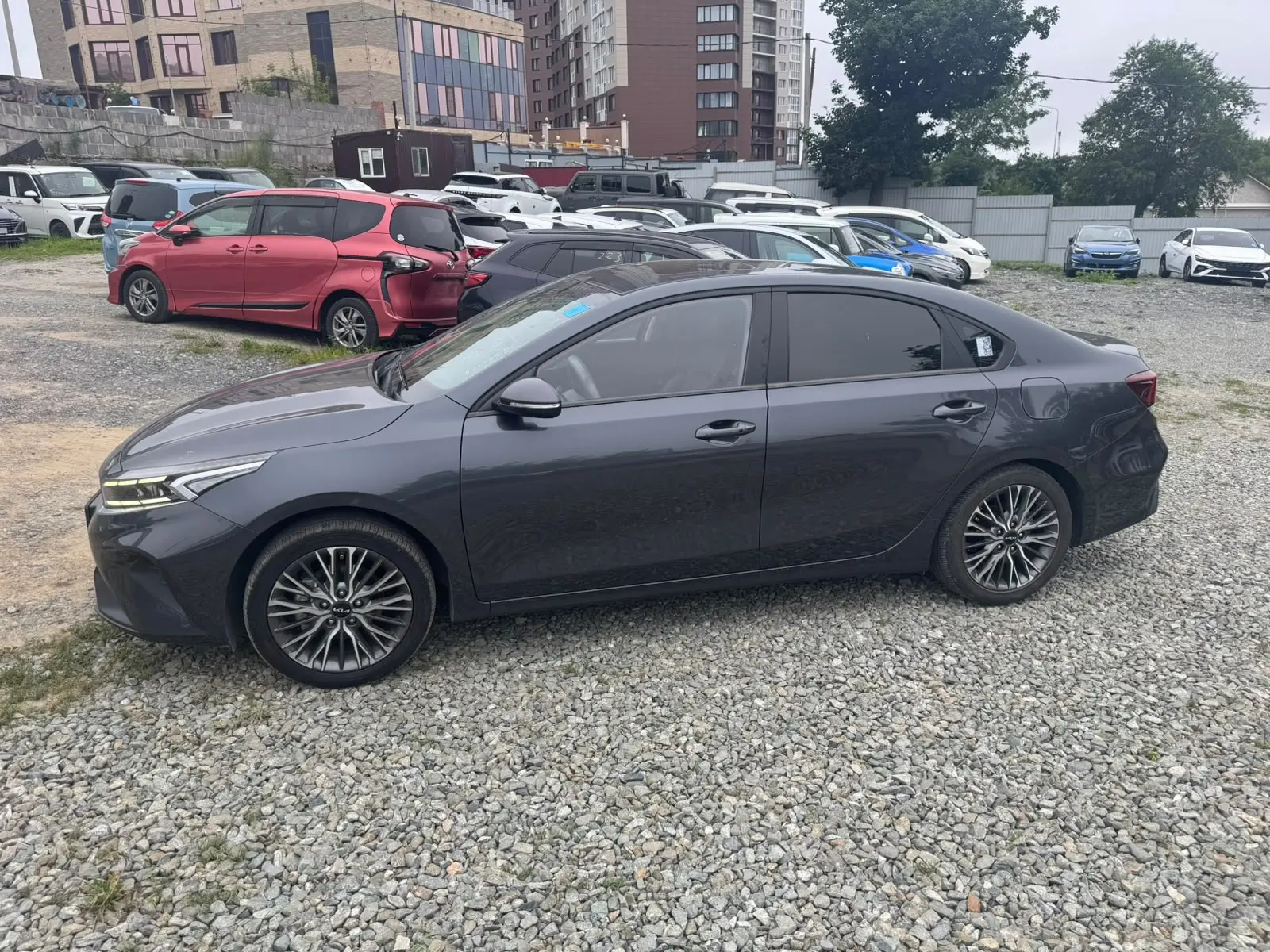 Забрали таможни KIA K3 2021 год. ДВС 1600сс. 123 л.с комплектация Prestige. Прошли лабо...
