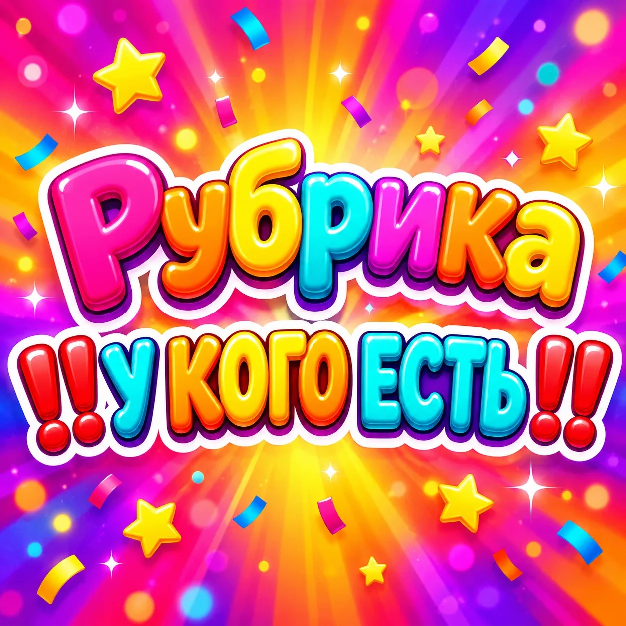 ‼️У КОГО ЕСТЬ⁉️
