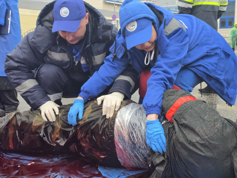 Конкурс в этом году проходил в два напряженных этапа     📍 Этап 1: Центр симуляционного и имитационн
