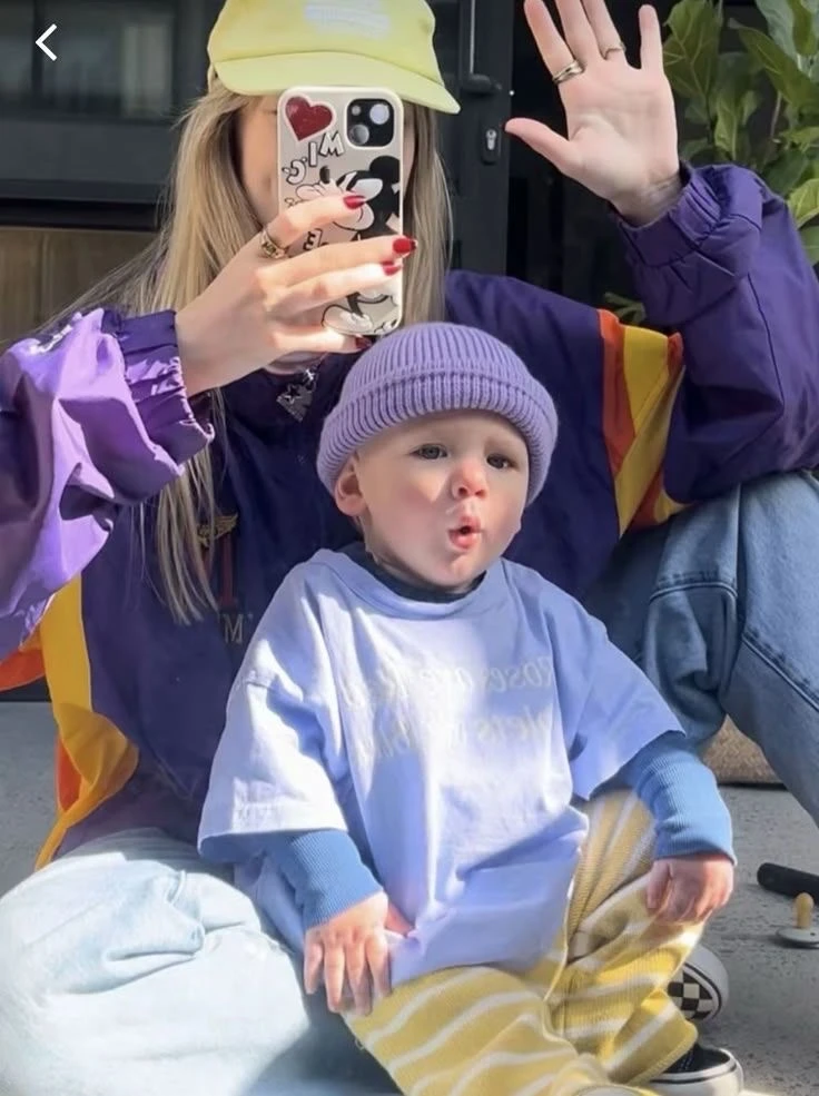 inspo образов на весну для мам и их сыновей ☀️