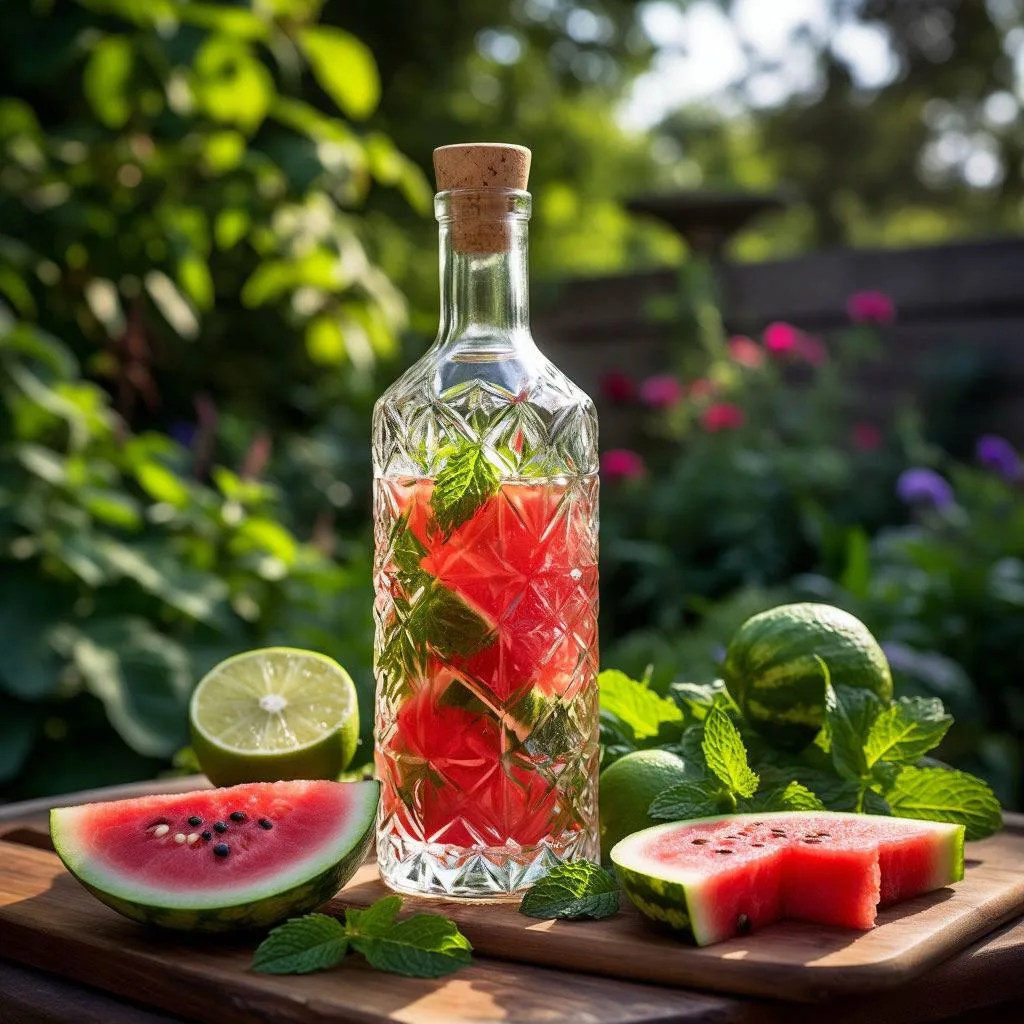 Настойка с арбузом, мятой, лаймом и мёдом 🍉🌿🍯

Летняя, освежающая и яркая — эта настойка словно г