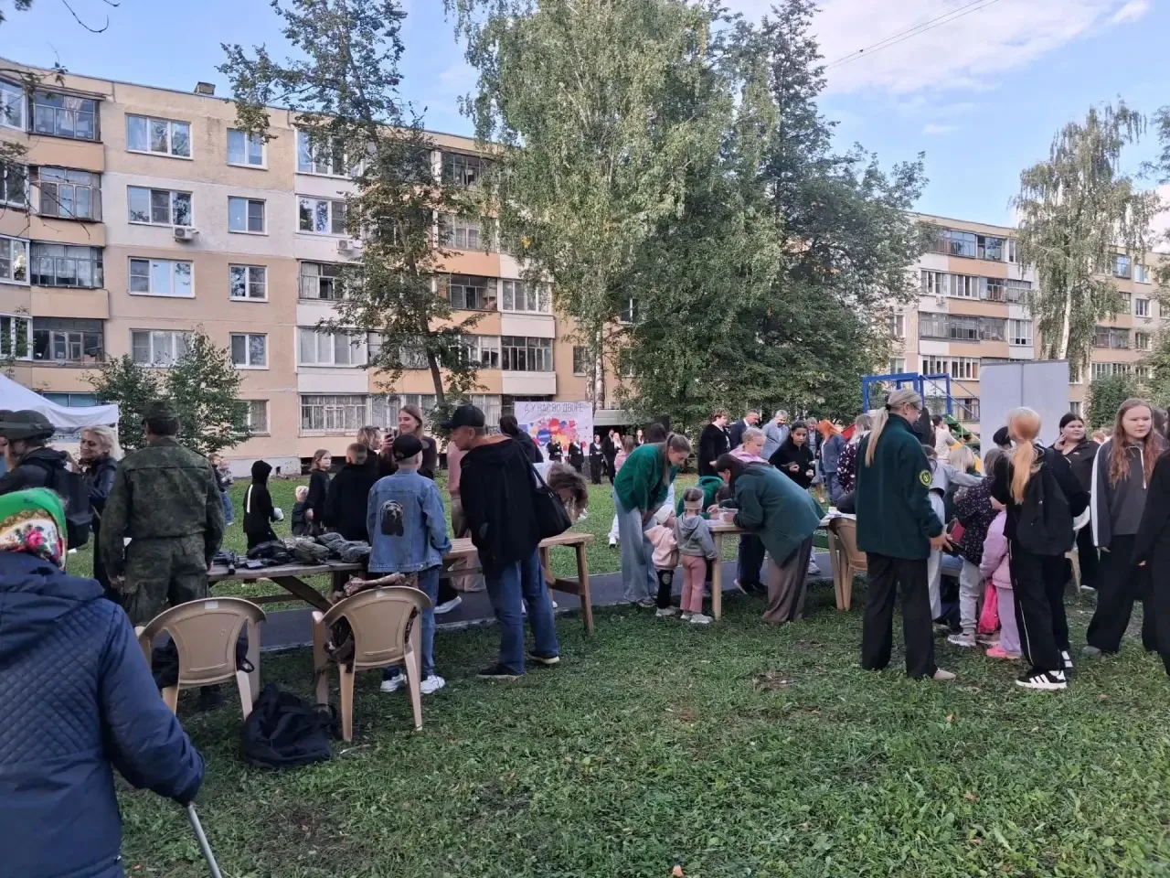 🏡 Даже прохладная и дождливая погода не помеха празднику!