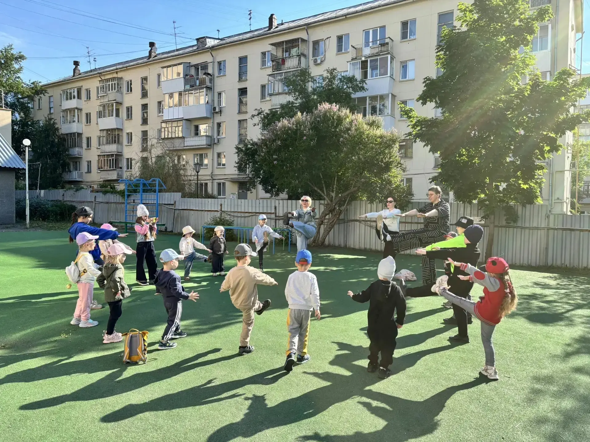 ☀️ Активное утро в детском саду! ☀️