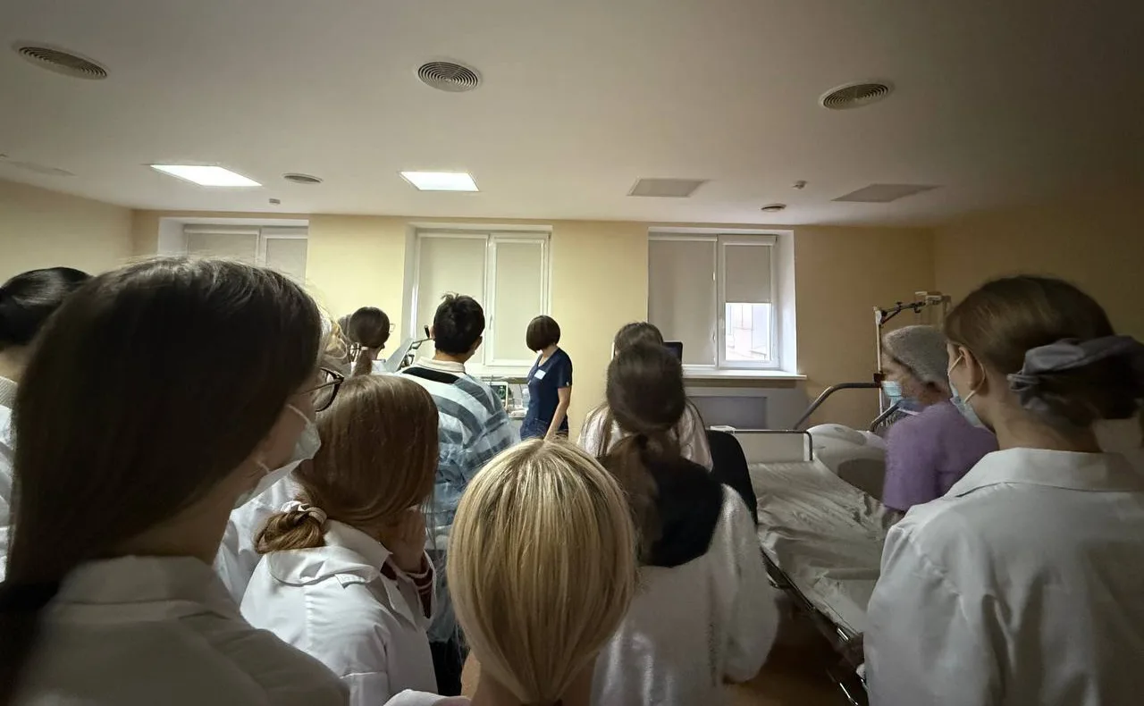 Ученики 11 «М» посетили кардиологический центр Белгородской областной клинической больницы Святителя