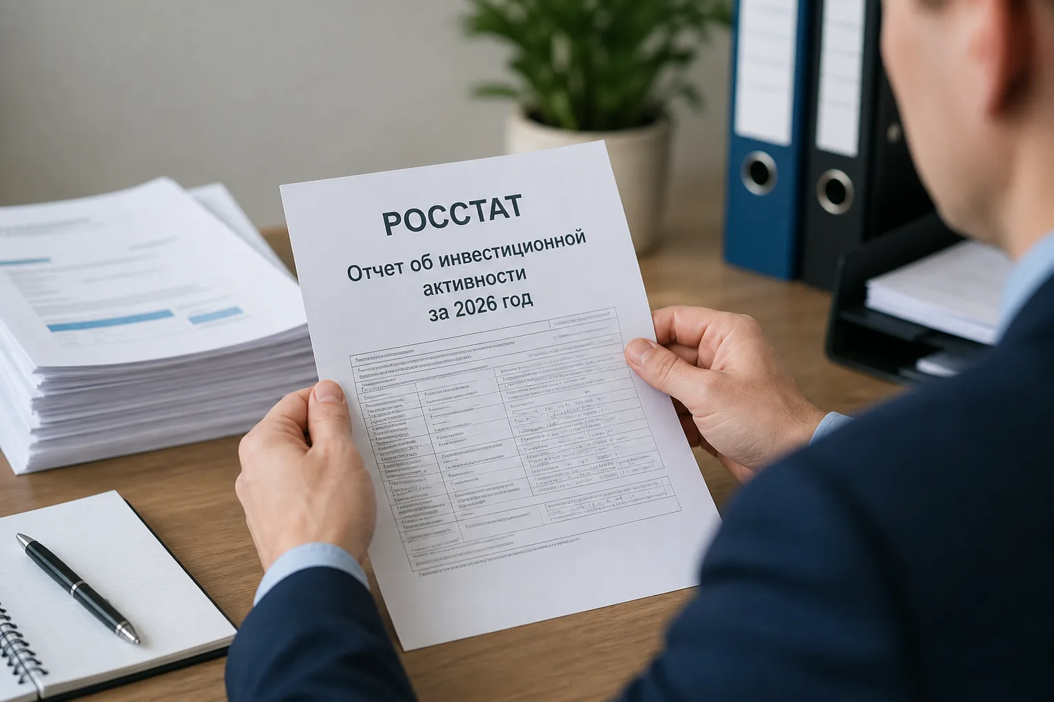 Компании должны представить в Росстат отчет об инвестиционной активности за 2026 год не...
