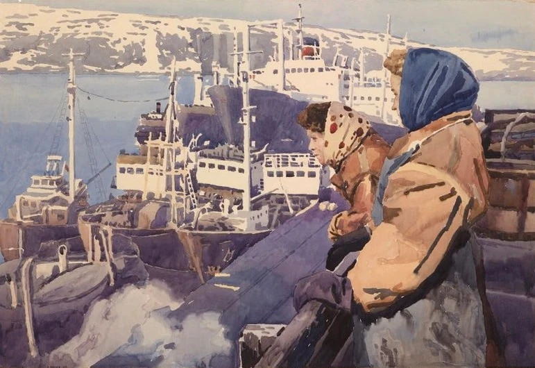 «Утро в гавани» 1964 г.

Мечев Мюд Мариевич (1929-2018)

@sovietarts