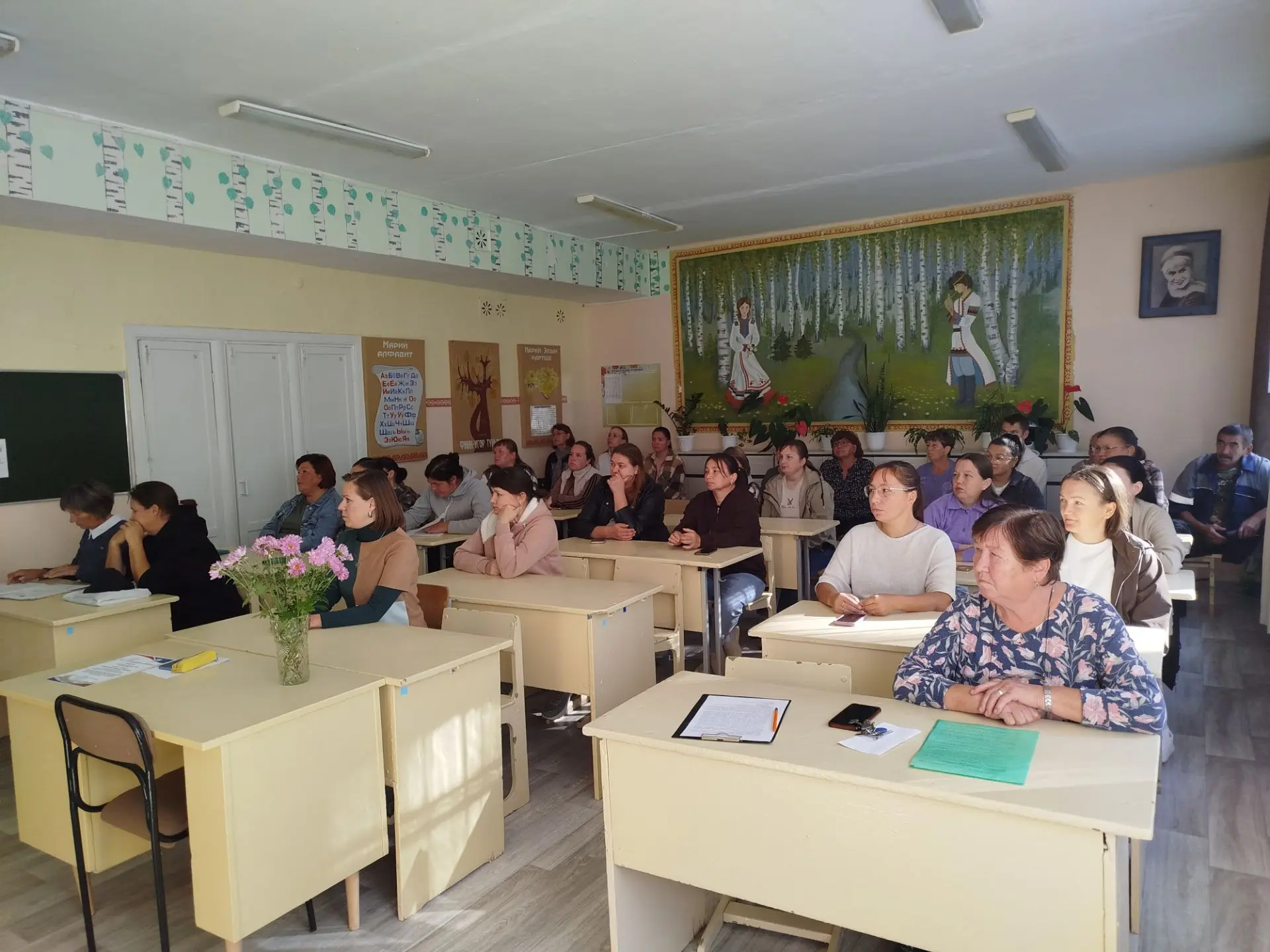 29 августа в школе прошло первое в этом учебном году общешкольное родительское собрание...