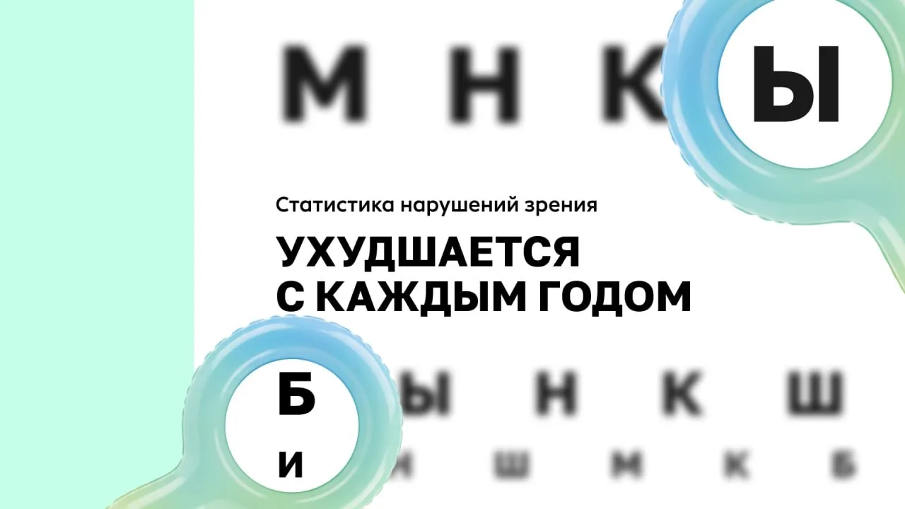 👁‍🗨 Почему современное человечество массово теряет зрение  Сегодня близорукостью страдает каждый тре