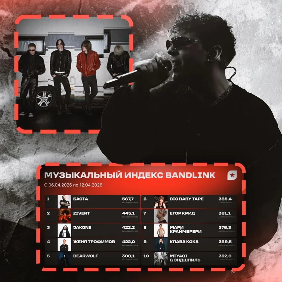 Егор Крид сместил Гуфа и ICEGERGERT в топе самых популярных артистов России 😳  Буст случился после ф