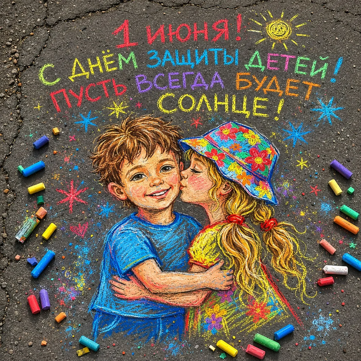 🌞Детство - самый драгоценный дар. Пусть оно будет наполнено смехом, сказками, объятиям...