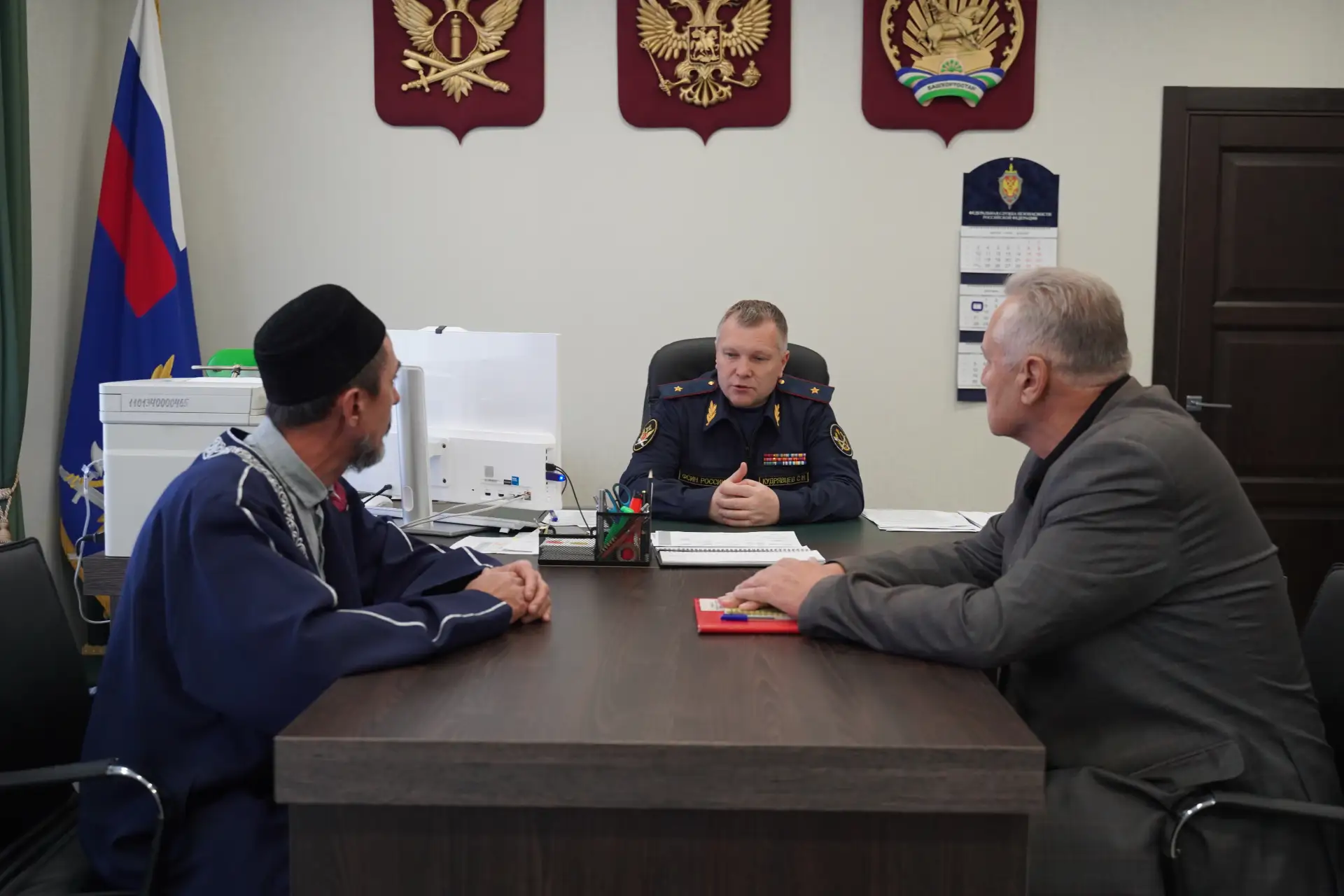В УФСИН России по Республике Башкортостан состоялась рабочая встреча начальника Управле...