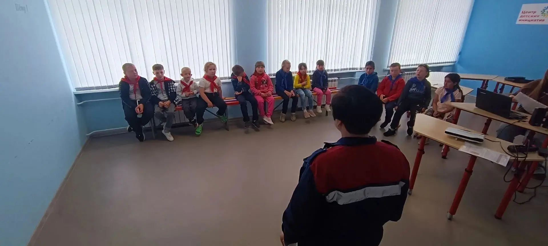 Занятия по пожарной безопасности с детьми в Поныровском районе