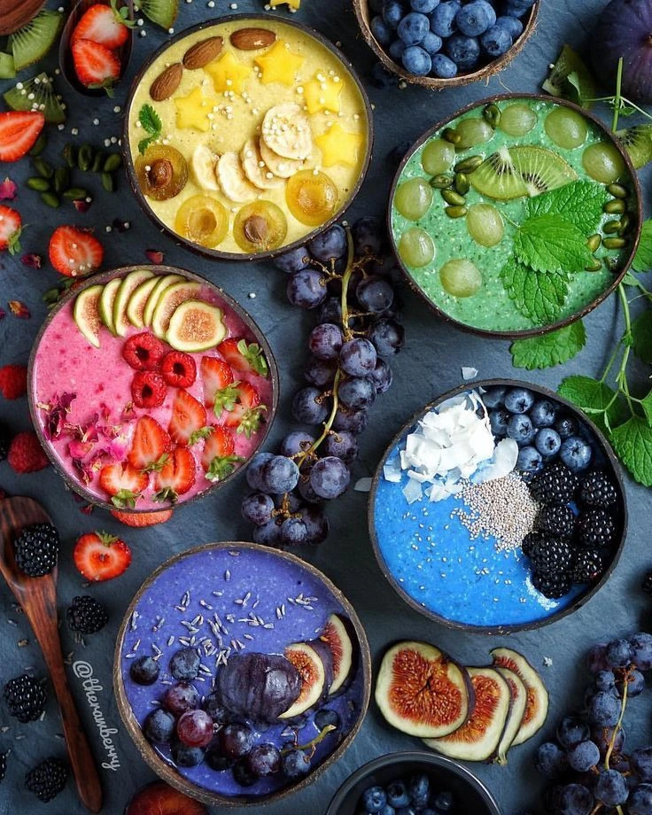 Подборка фруктовых десертов 😍 Pinterest ❤️