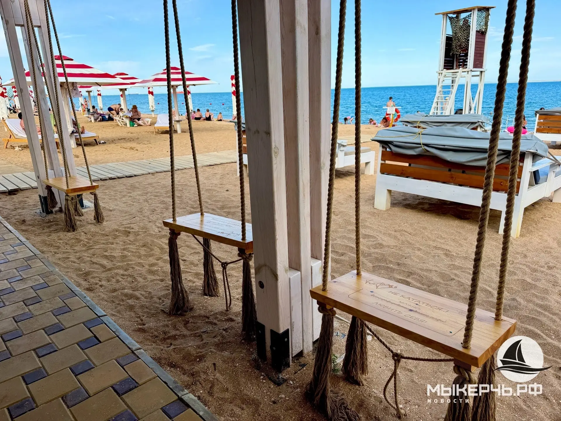 ⛱В Керчи температура морской воды опять самая теплая