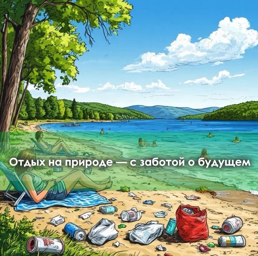 🌿 Лето — это солнце, свежий воздух, шашлыки и смех друзей. Но настоящий отдых начинается с уважения