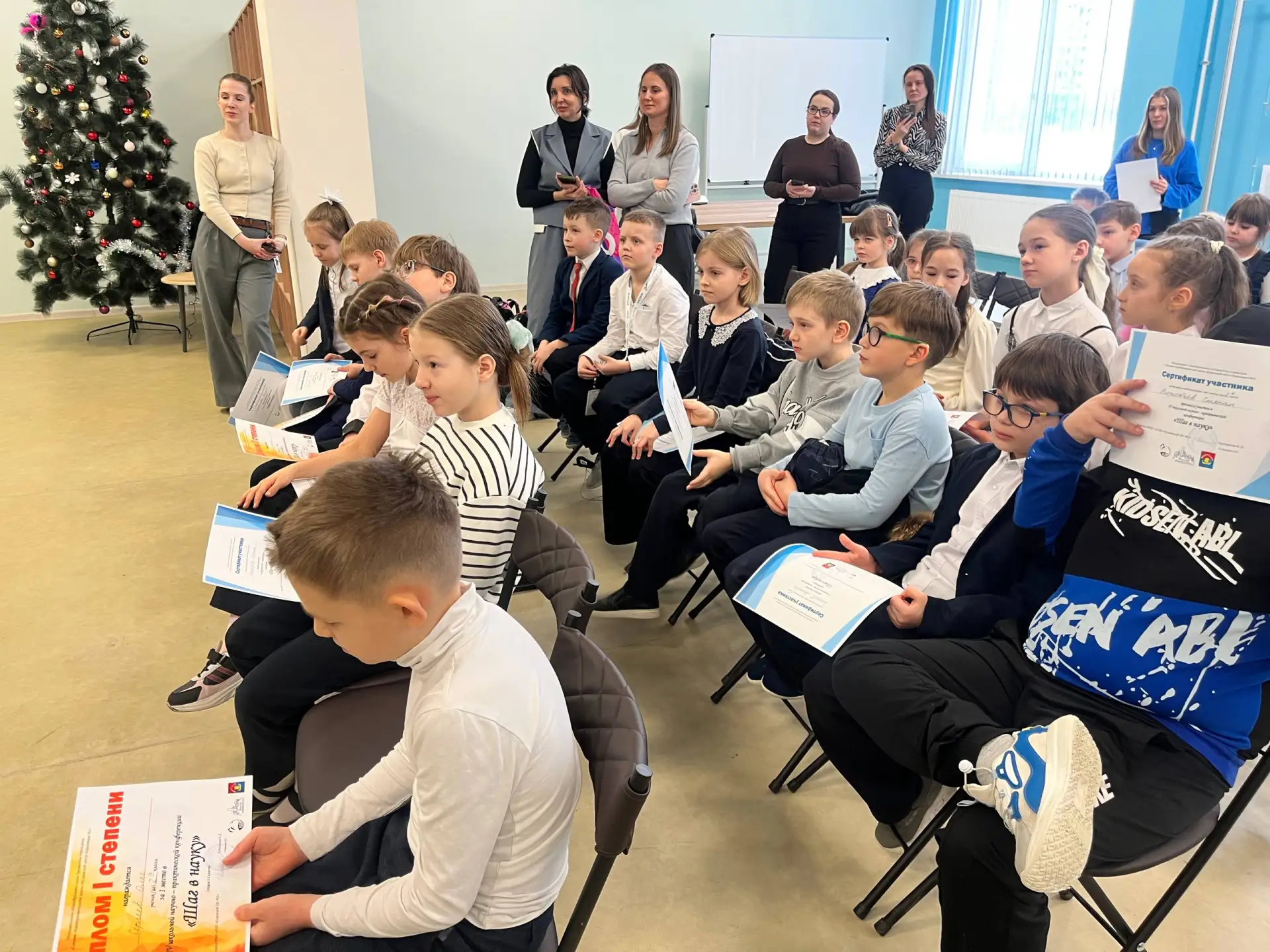 🏆 Итоги IV научно-практической конференции «Шаг в науку»  25 февраля в Кудровском ЦО №2 прошла конфе