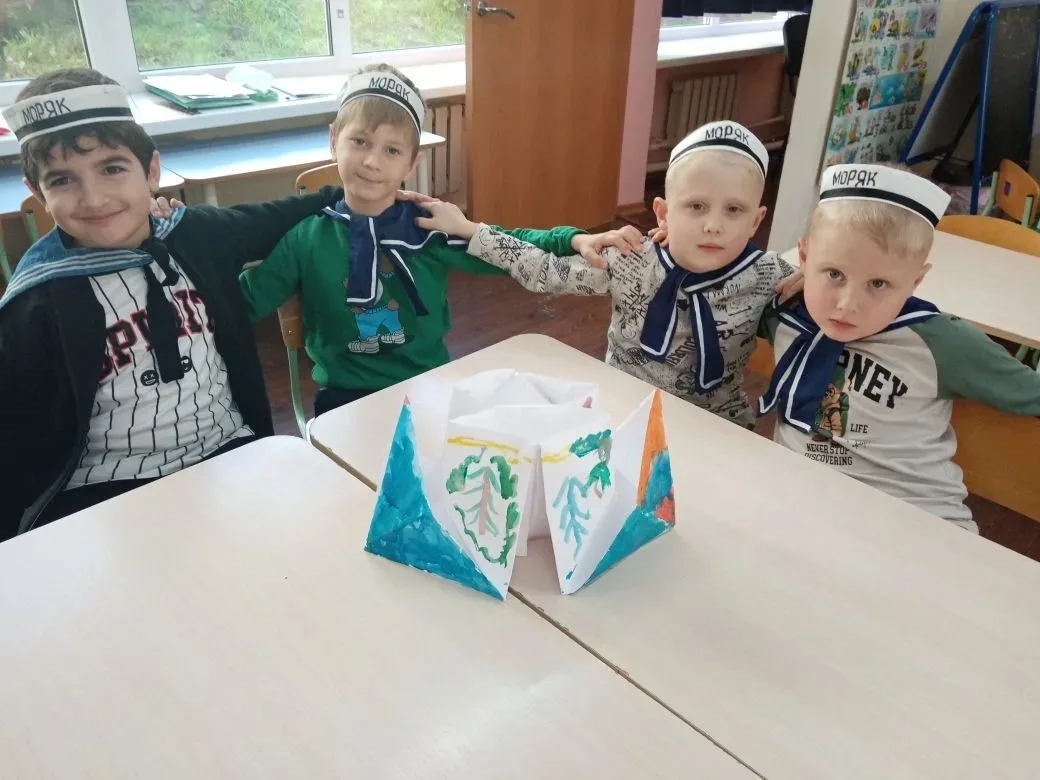 ⛵️В одной из наших групп в июне месяце запущен долгосрочный проект "Школа моряков".