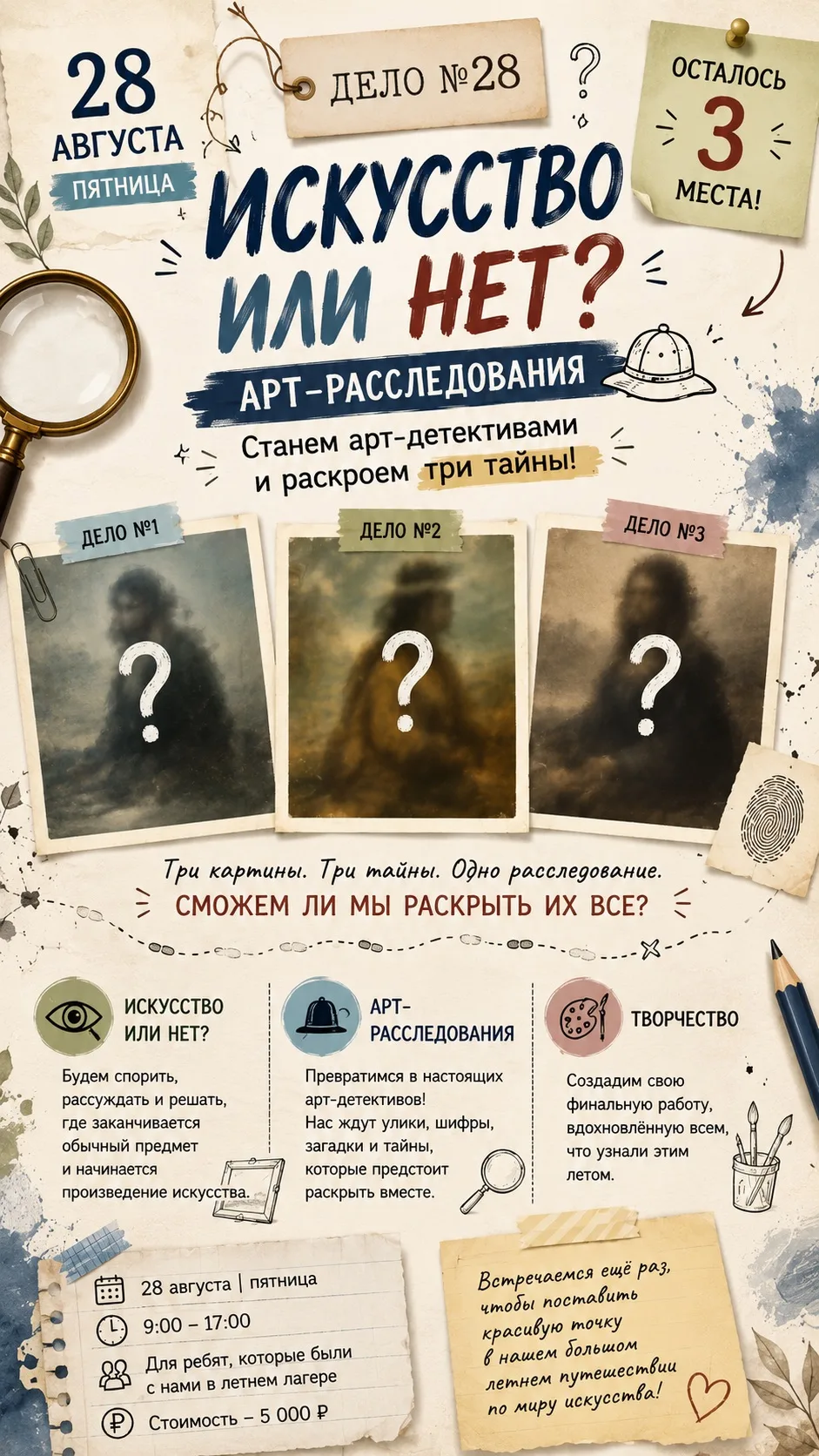 Уже в эту пятницу поставим красивую точку в нашем большом летнем путешествии по миру ис...
