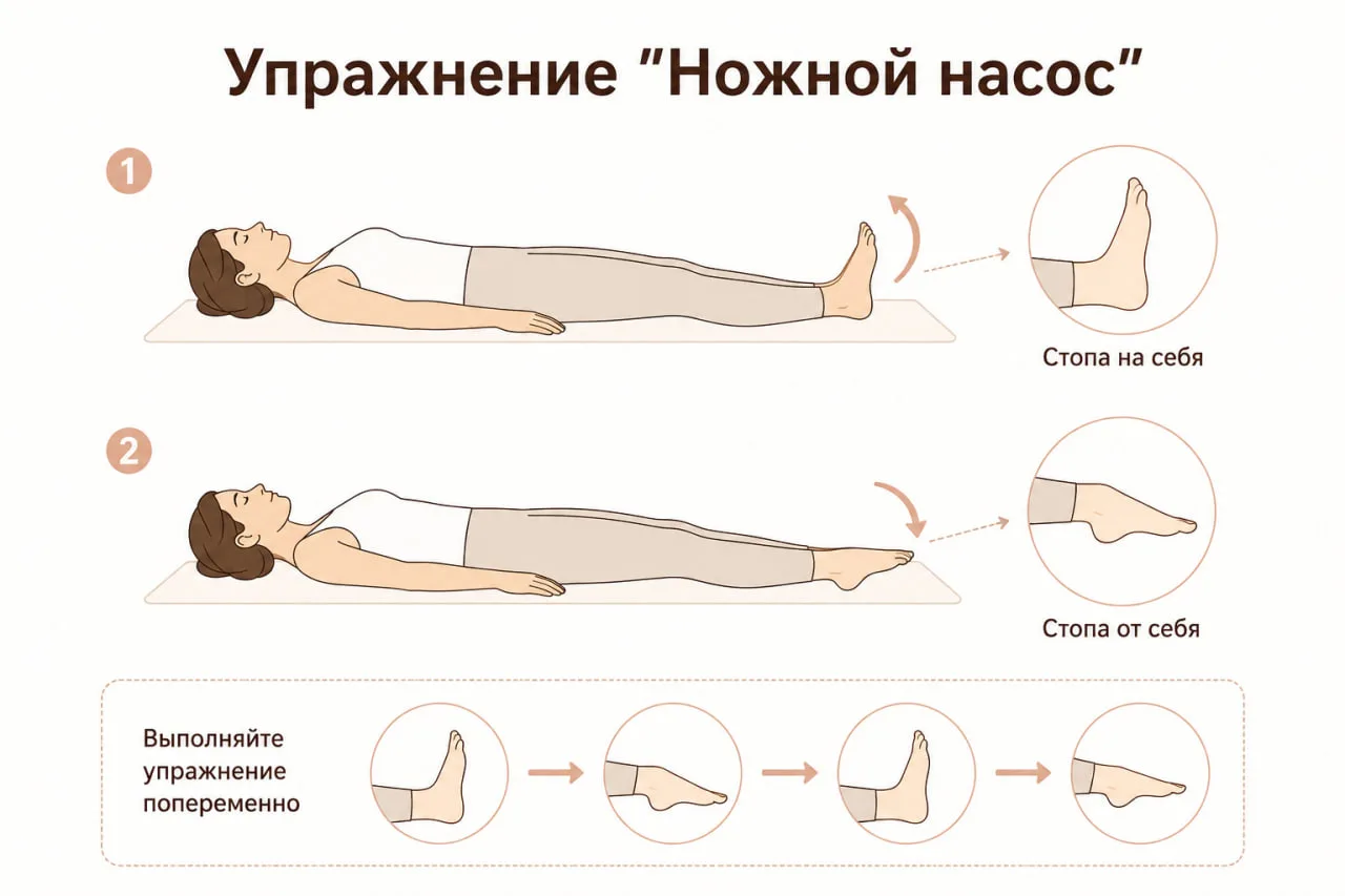 После прогулок пешком появляются отёки возле лодыжек. Что делать?